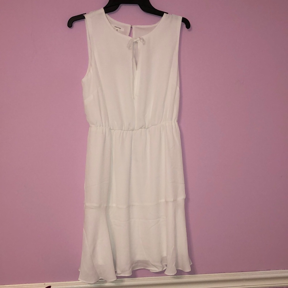 Maurices pure white dress